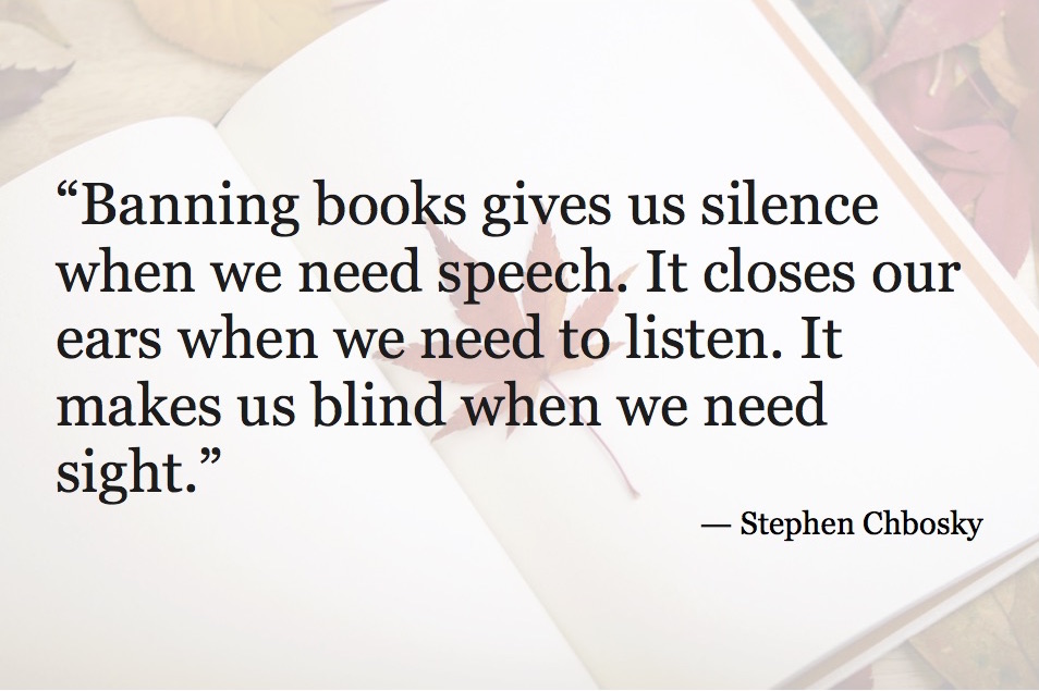 BANNED BOOKS WEEK: DAY&nbsp;TWO