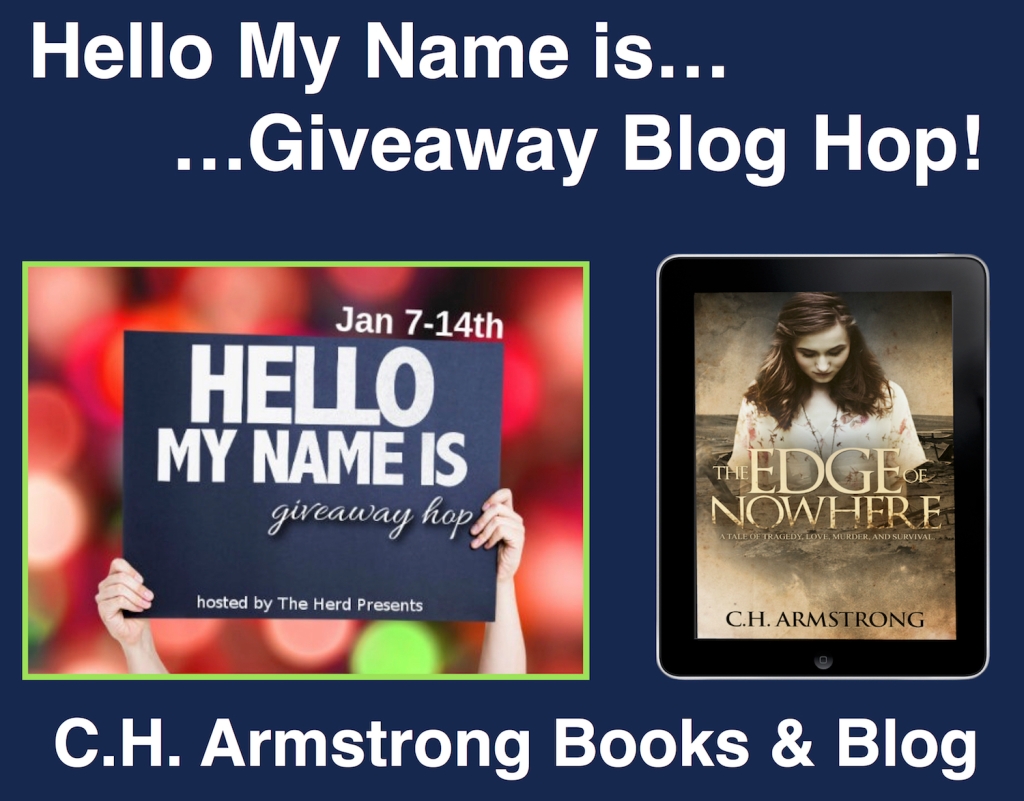 GIVEAWAY BLOG HOP (“Hello, My Name Is…”)
