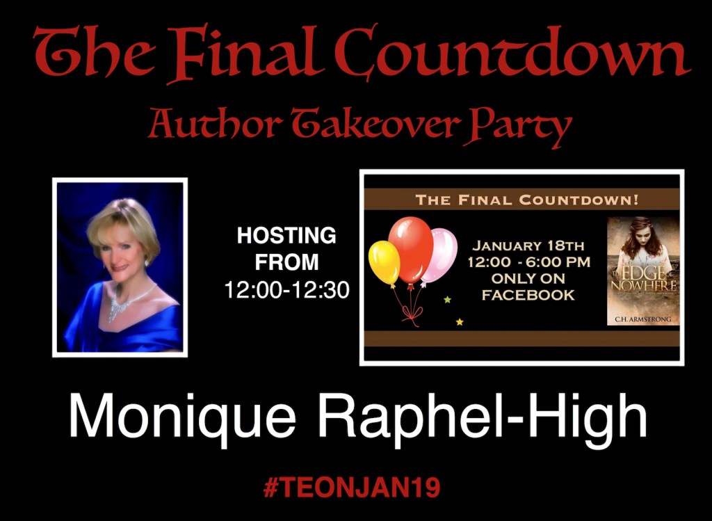 MONIQUE RAPHEL HIGH: Final Countdown Author Takeover BONUS&nbsp;Author!
