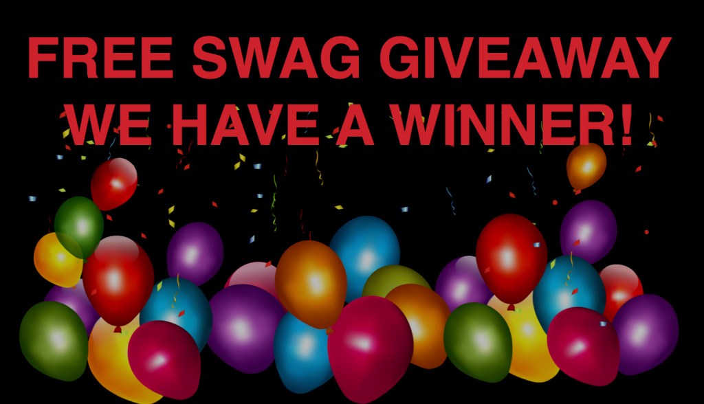 Winner Announcement – Free Swag&nbsp;Giveaway!